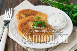 Картофельные котлеты из пюре рецепт с фото