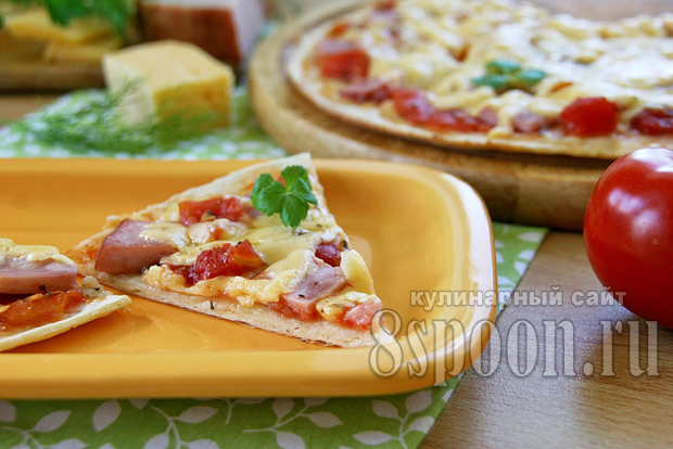 Пицца в домашних условиях: рецепт с фото в духовке 