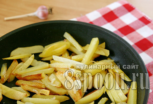 Как жарить картошку на сковороде _9