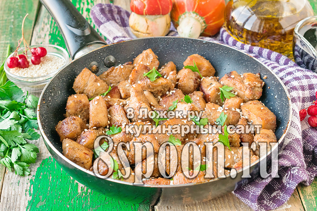 Курица в соевом соусе на сковороде фото, фото рецепт Курицы в соевом соусе на сковороде