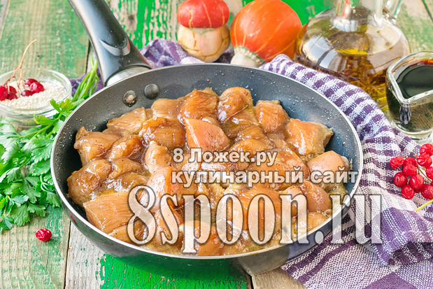 Курица в соевом соусе на сковороде — 8 рецептов